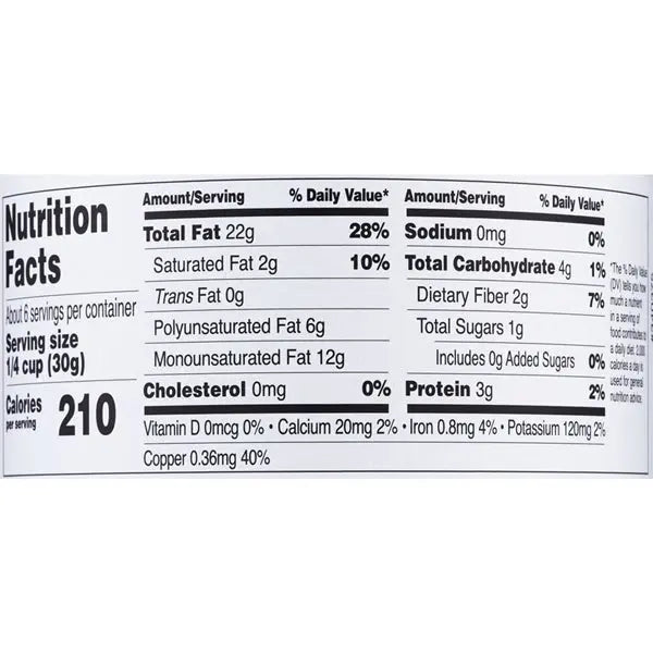 6 Pack - Well Market Raw Halves Unsalted Pecans Gluten Free, Vegan, 6oz Well Market