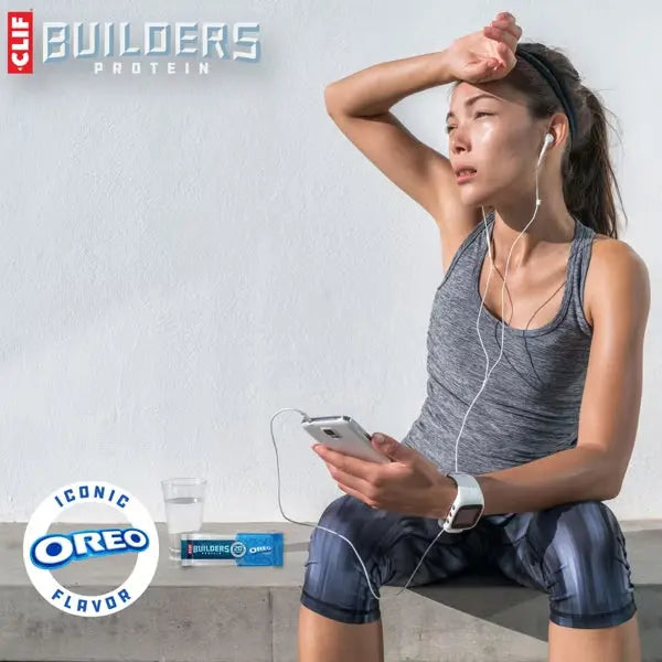 4 Pack - CLIF Builder's OREO-Flavored 20g Protein Bars 2.4oz 6 Count Each Clif