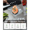 200 Pack - Kootek Commercial Vacuum Sealer Bags Pint Size 6"x10"