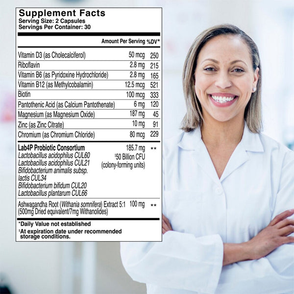 Health & Her Weight Management Probiotic Dietary Supplement 60 Count
