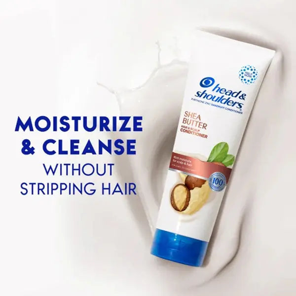 3 Pack - Head and Shoulders Shea Butter Dandruff Conditioner 10.9oz Lot of 3 Head & Shoulders