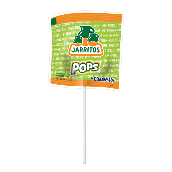 12 Pack - Jarritos Lollipops Mexican Sweet Hard Candy with Natural Fruit Flavors