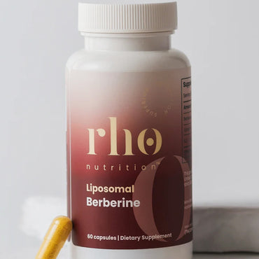 Rho Nutrition Liposomal Berberine Capsules - Ultra High Absorption Supplement 60 Count