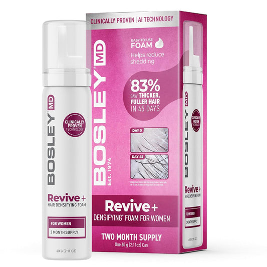 BosleyMD Women's Revive + Densifying Treatment Foam 60-Day Supply, 2.11 oz