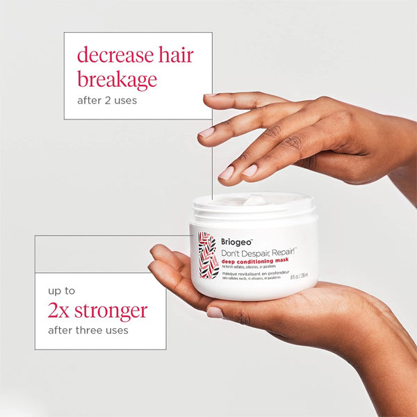 Briogeo Don't Despair, Repair! Deep Conditioning Mask for Damaged Hair 8oz