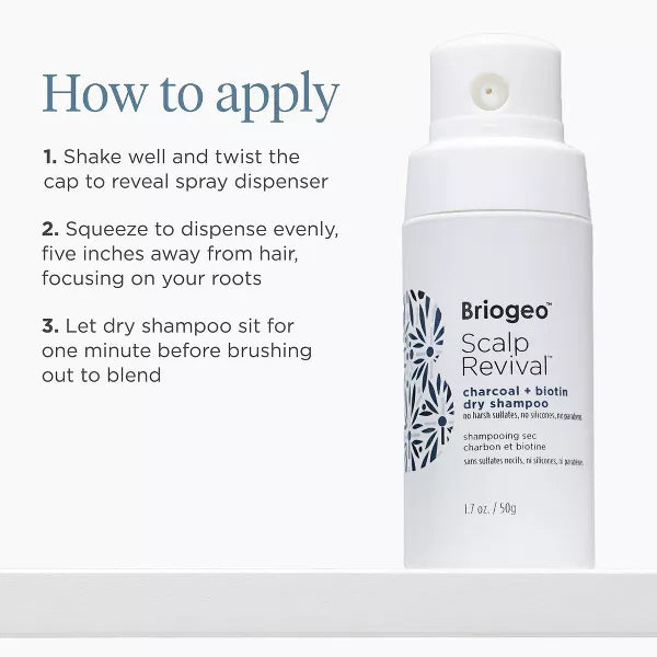 Briogeo Hair Care Scalp Revival Charcoal + Biotin Dry Shampoo 1.7oz