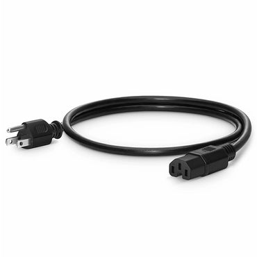 3 Pack - 6ft 14 AWG 15A 125V Power Cord Cable NEMA 5-15P to IEC320 C15 Unbranded