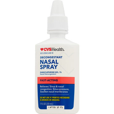 CVS Health Cough & Congestion Tablets + Nasal Spray Combo Pack