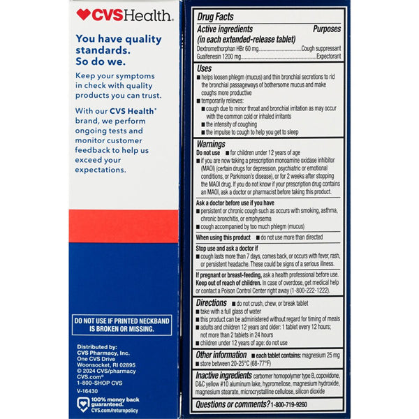CVS Health Cough & Congestion Tablets + Nasal Spray Combo Pack