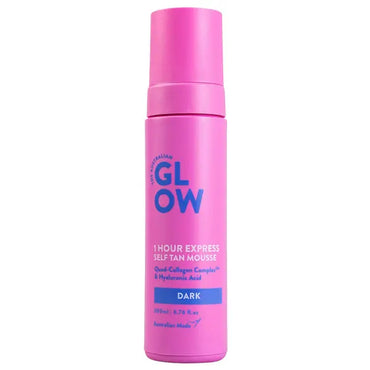 2 Pack - Australian Glow 1 Hour Express Self Tan Mousse Dark 6.76 oz Australian Glow