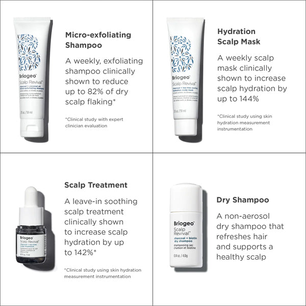 Briogeo Scalp Revival Soothe + Detoxify Hair Care Minis