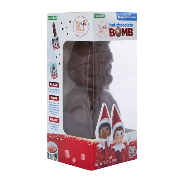 6 Pack - Elf on the Shelf Belgian Hot Chocolate Bomb 2.12oz