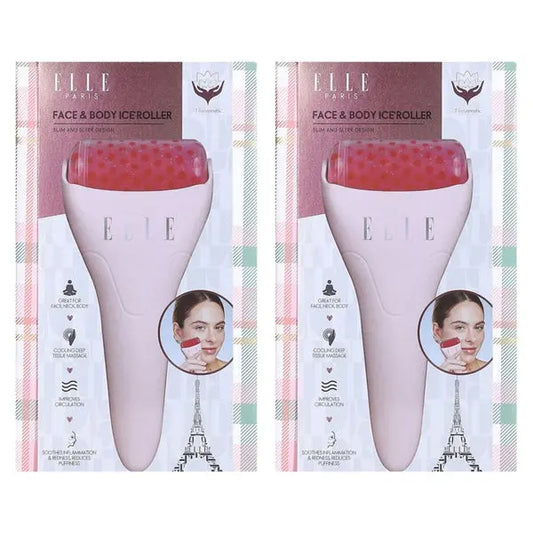 2 Pack - Elle Paris Pre-Wrapped Face & Body Ice Roller Elle Paris