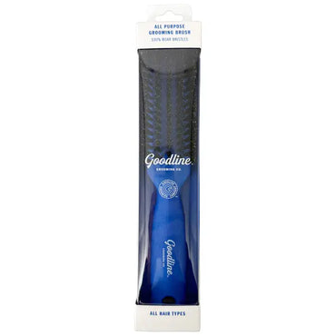 3 Pack - Goodline Grooming Co. 100% Boar Bristle All Purpose Grooming Brush Goodline