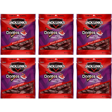 Jack Links Jerky Doritos Beef Jerky 2.65oz Choose Your Flavor Lot of 6 or 12
