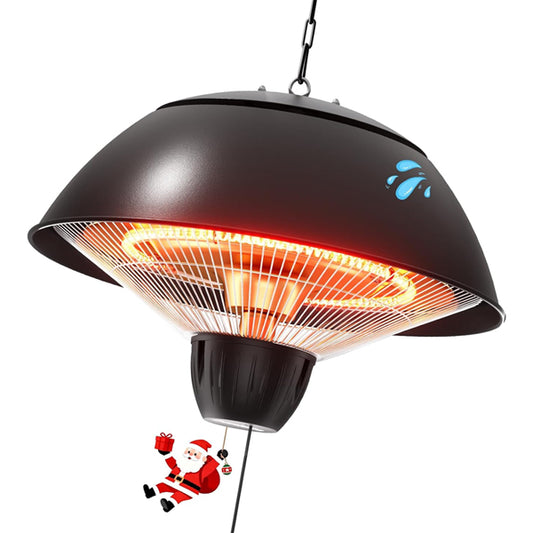 Danluke 1500W Electric Outdoor Hanging Infrared Heater with Carbon Fiber Heating Danluke