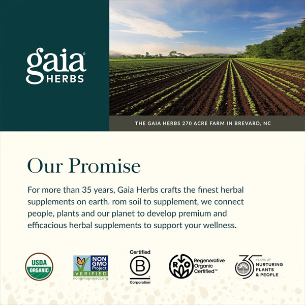 Gaia Herbs Menopause Support Nighttime 60 Vegan Capsules Gaia Herbs