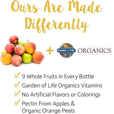 Garden of Life Organics Women's Multi Whole Food Gummies 120 Count Garden of Life