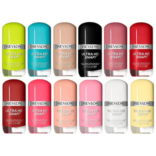 Revlon Ultra HD Snap Rich Glossy Nail Polish Assorted Color 12 Pack Revlon
