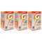 3 Pack - Gatorade Thirst Quencher Orange Powder Packets 1.23oz 10 Count Each