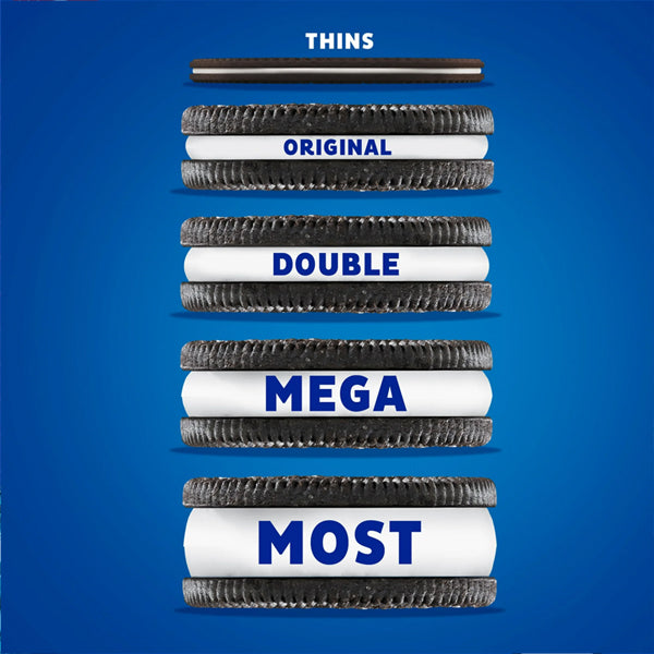 Oreo The Most Stuf Chocolate Sandwich Cookie 12 Per Box