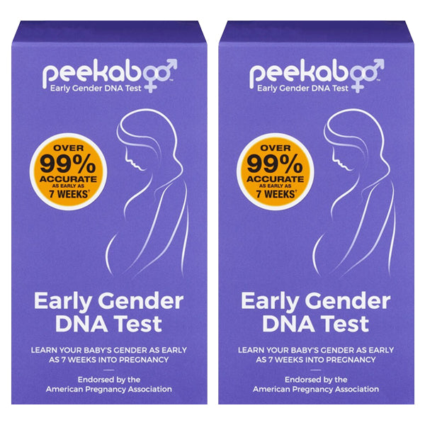 2 Pack - Peekaboo Early Detection Gender DNA Test Peekaboo