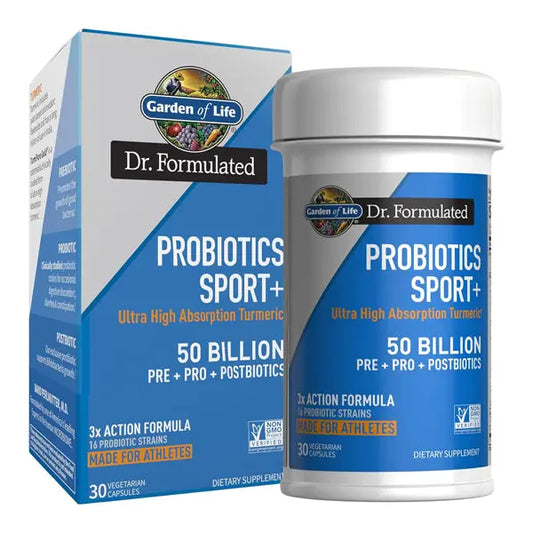 Garden of Life Probiotic Sport+ 50 Billion CFU Made for Athletes 30 Count Garden of Life