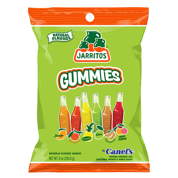 4 Pack - Jarritos Gummies Sweet Mexican Candies with Natural Flavors Sweet & Chewy 8oz