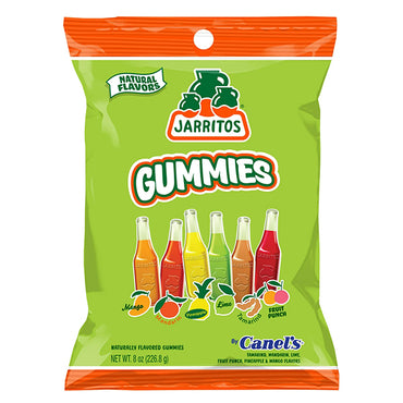 4 Pack - Jarritos Gummies Sweet Mexican Candies with Natural Flavors Sweet & Chewy 8oz