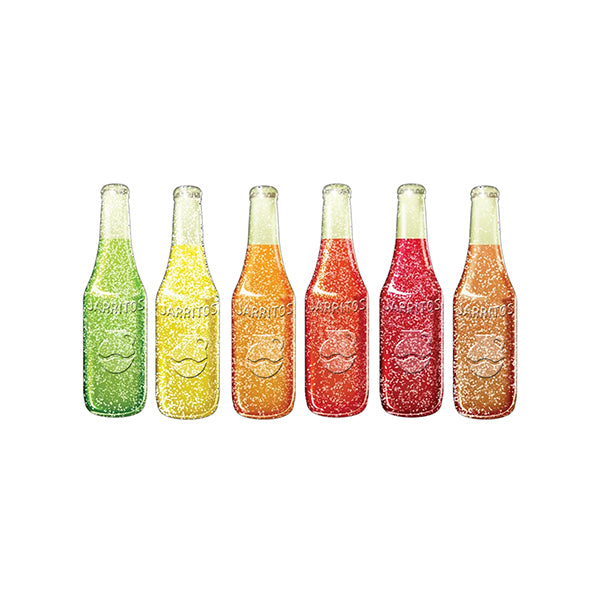 4 Pack - Jarritos Gummies Sweet Mexican Candies with Natural Flavors Sweet & Chewy 8oz