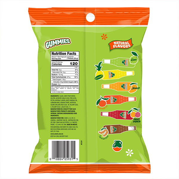 4 Pack - Jarritos Gummies Sweet Mexican Candies with Natural Flavors Sweet & Chewy 8oz