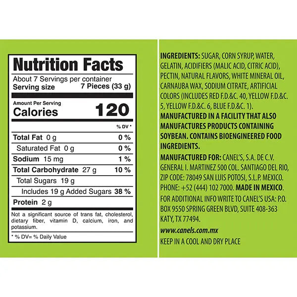 4 Pack - Jarritos Gummies Sweet Mexican Candies with Natural Flavors Sweet & Chewy 8oz Jarritos