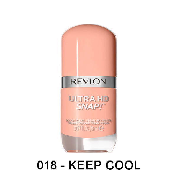 A 12-pack of Revlon Ultra HD Snap Rich Glossy Nail Polish Assorted Color, offering quick-drying, vegan formulas for effortless, beautiful nails.