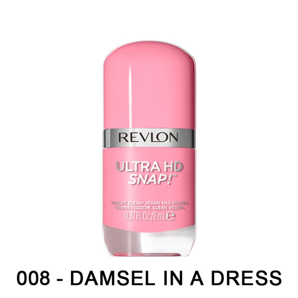 A 12-pack of Revlon Ultra HD Snap Rich Glossy Nail Polish Assorted Colors offers vibrant, long-lasting style. This vegan set features various shades with a sleek design from the trusted Revlon brand.