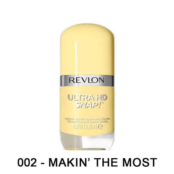 A 12-pack of Revlon Ultra HD Snap Rich Glossy Nail Polish in assorted colors offers quick-drying, vibrant shades from the trusted brand Revlon.