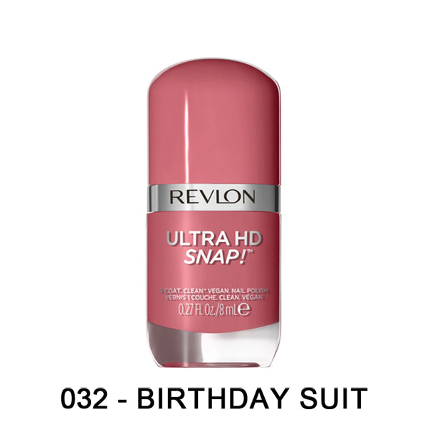 A 12-pack of Revlon Ultra HD Snap Rich Glossy Nail Polish Assorted Colors by Revlon, each quick-drying bottle offers effortless application and vibrant shades for stylish nails.
