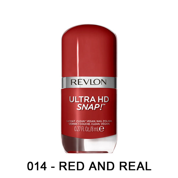 Revlon Ultra HD Snap Rich Glossy Nail Polish Assorted Color 12 Pack, by Revlon, shown upright against a white background.