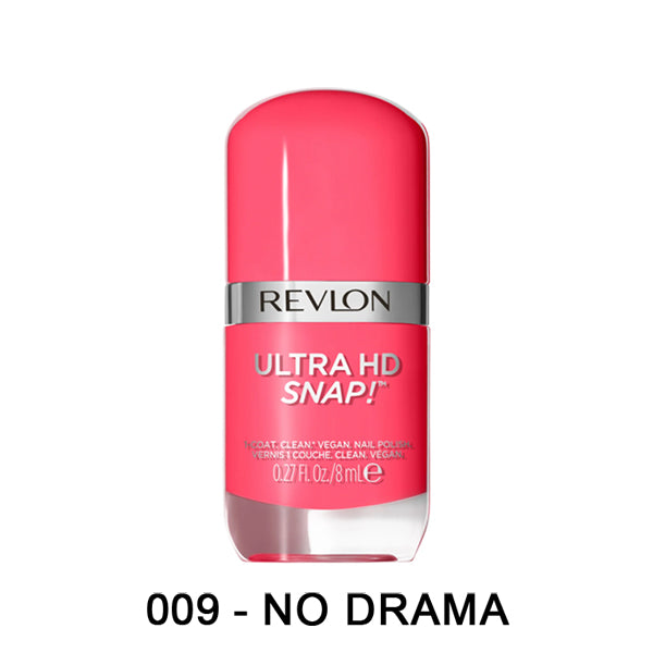 Get the Revlon Ultra HD Snap Rich Glossy Nail Polish Assorted Color 12 Pack for vibrant, quick-drying color in one swipe. Enjoy vegan formulas from Revlon that deliver rich, glossy nails in a variety of shades.