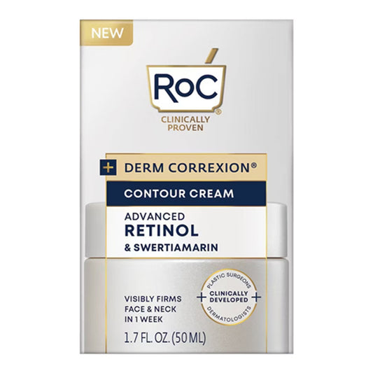 RoC Derm Correxion Contour Retinol Cream for Face and Neck 1.7oz RoC
