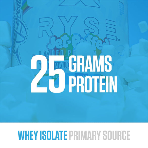 Ryse Loaded Protein Powder Jet-Puffed Marshmallow 1.5lb Tub