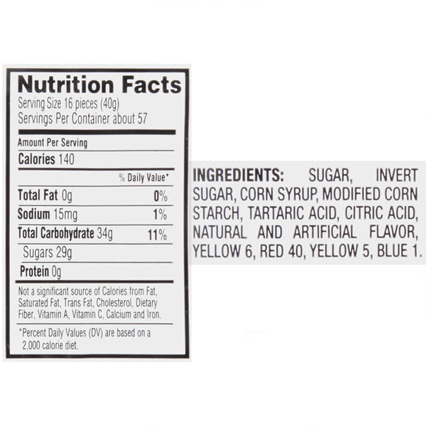 5 Pound Sour Patch Kids Assorted Soft Chewy Candy Bulk Gummy Treats