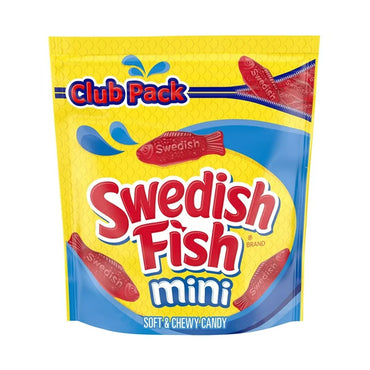 2 Pack - Swedish Fish Mini Soft & Chewy Candy Club Pack 3.5lb Bags