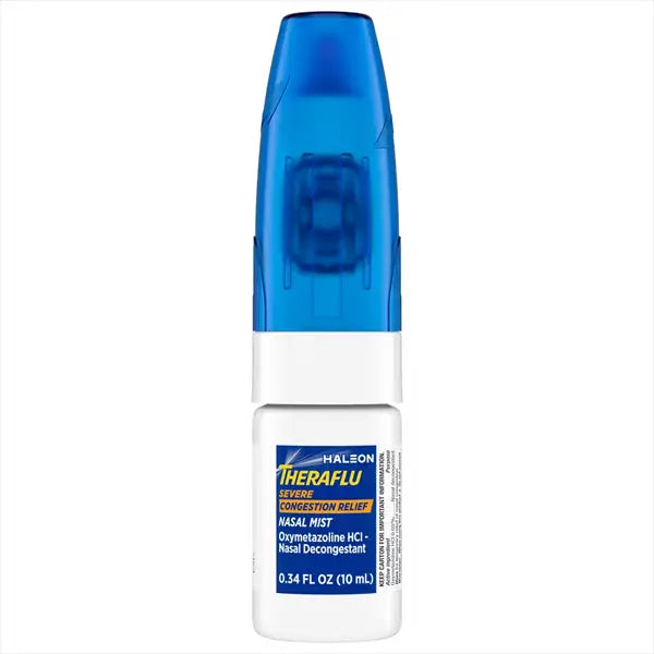 Theraflu Severe Congestion Relief Nasal Mist 3 Pack 0.34oz Each Theraflu