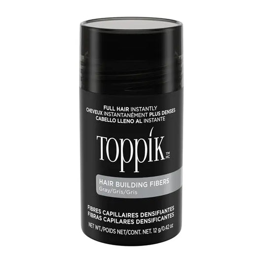 Toppik Hair Building Fibers, Fill In Fine or Thinning Hair Instantly Gray 0.42oz Toppik