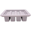 Gourmet Silicone Butter Mold with Lid Rectangle Tray with 4 Cavities