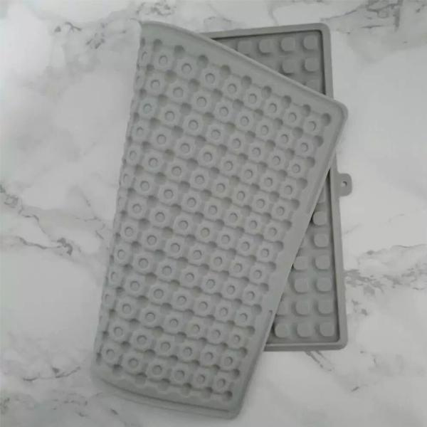 Self Draining Silicone Dish Drying Mat 16" x 12" Twin Pack
