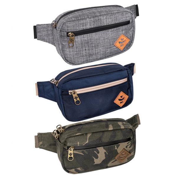 Revelry Companion Smell Proof Water Resistant Carbon Lined Crossbody Pack