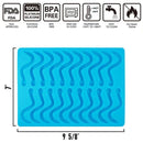 Silicone Gummy Worm Mold 2 Pack