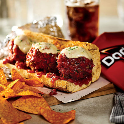 100 Pack - Doritos Nacho Cheese Flavored Tortilla Chips 1oz Bags