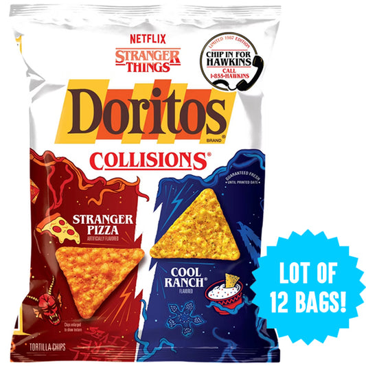 12 Pack - Doritos Collisions Stranger Pizza & Cool Ranch Chips 2.625oz
